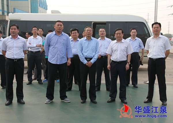 省委赴临沂市督导组来集团调研党的群众路线教育实践活动开展情况